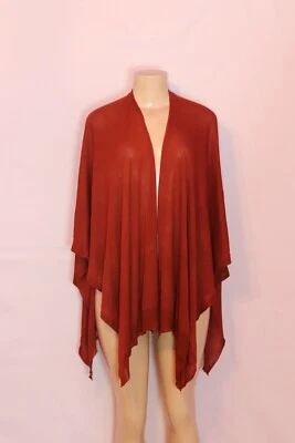 EILEEN FISHER MARCA ÓXIDO 100% TENCEL LYOCELL ENVOLTURA TALLA ÚNICA Foto 1 de 3