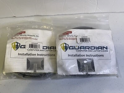 Computer Laptop locks Guardian 2 pack new - Image 1 of 4