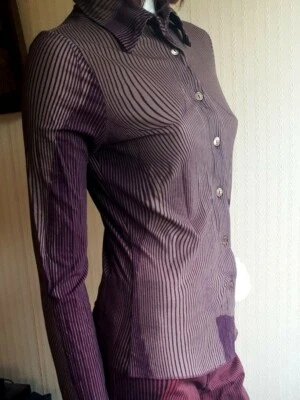 Chemise Jean Paul Gaultier JPG vintage  trompe l'oeil cyberbaba - Photo 1/4