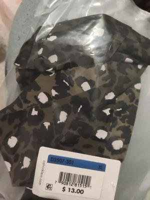 Calvin Klein Printed Invisibles Thong D3507  XL MSRP $13 NWT - Image 1 of 2