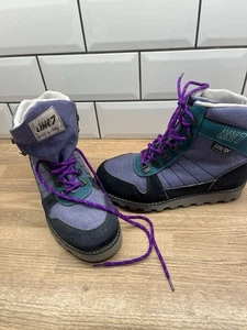 Vintage Line 7 Waterproof Hiking Boots, Gore-tex, Vibram France Made EU 40 UK 7 - Picture 1 of 8