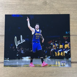 Luka Doncic Hand Signed Autographed LA LAKERS Photo COA 8x10 #77 Hologram - Picture 1 of 7