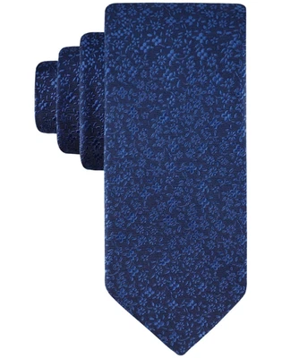 Tommy Hilfiger Hombre Musa Corbata Floral Azul Marino Foto 1 de 2