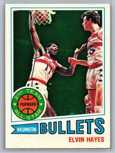 1977-78 Topps - Elvin Hayes #40 White Back - HOF EX *TEXCARDS* - Bild 1 von 2
