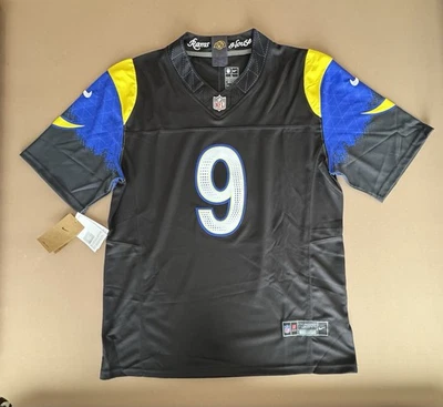 2025 Matthew Stafford L.A Rams “Midnight Mode” F.U.S.E. LIMITED Rivalries Large - Image 1 of 4