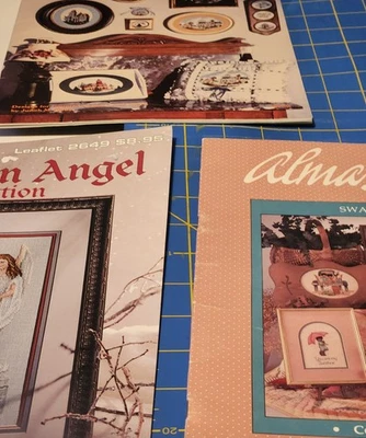 3 Crosstitch pattern pamphlets - Image 1 of 4