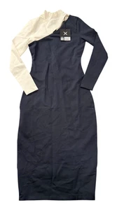 NUEVO GSTQ Mujer Colorblock Vestido Recortado Talla X-Pequeño XS NUEVO CON ETIQUETAS ENVÍO GRATUITO - Imagen 1 de 3