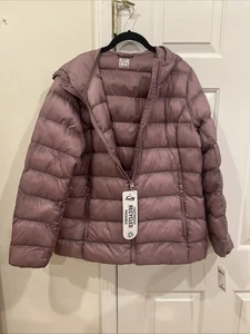 NWT 32 Degrees Size Medium Heat Women's Winter Tech Hooded Puffer Jacket - Picture 1 of 9