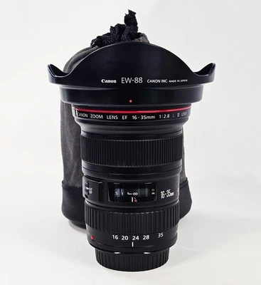 #Canon EF 16-35mm f/2.8 L II USM Objektiv (S/N 3470948) UZ CODE (Near Mint) - Bild 1 von 4