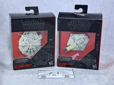 Star Wars Titanium Series Millennium Falcon Ghost *** Mint in Box *** Rebels TFA - Image 1 of 3