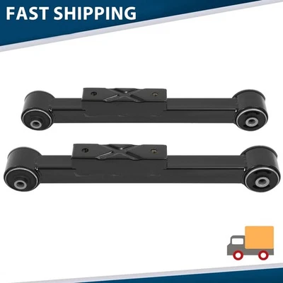 Brazos de control inferiores de suspensión trasera izquierda y derecha de acero 2 piezas para Jeep Liberty 2002-2007 Foto 1 de 4