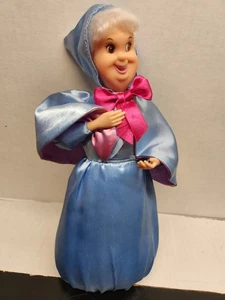 Disney Fairy Godmother 11 Inch Bean Bag Plush with Tags - Picture 1 of 12