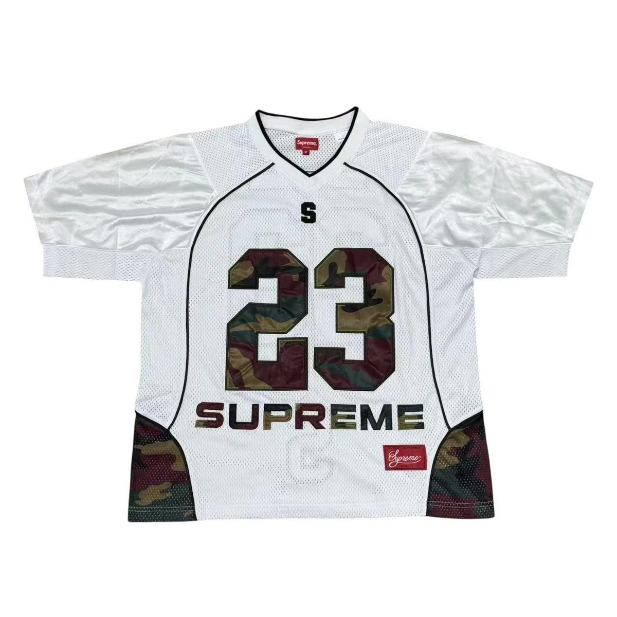 Supreme男式迷彩T恤| eBay
