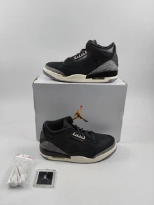Air Jordan 3 Retro- Off Noir/Black-Sail (CK9246-001) Women's Size 10.5  - Picture 1 of 9