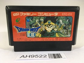 AH9522 Dragon Quest III 3 NES Famicom Japan