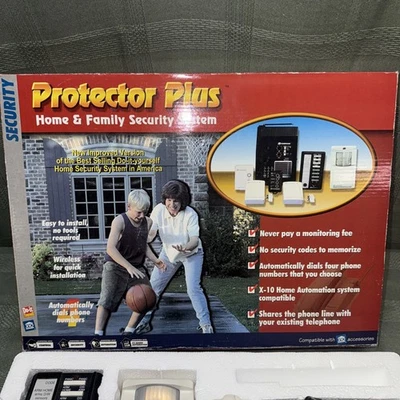 X10 DS7000 Protector Plus DYI Sistema de Seguridad para el Hogar Kit de Inicio - Limpio Foto 1 de 4