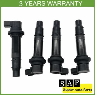 Nuevo juego de 4 bobinas de encendido para Yamaha MT-07 R6 RJ15 año YZF R1FZ8 F6T558 Foto 1 de 4