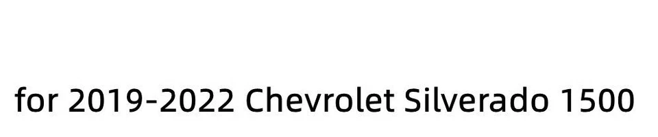 Bombillas LED para Chevrolet Silverado 1500 2019-2022 luz intermitente luz de marcha atrás Foto 1 de 1