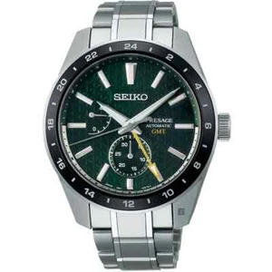 SEIKO SPB219J1 Presage Sharp Edged GMT Green Automatic Made in Japan - Picture 1 of 10