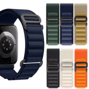 2x Nylon Alpine Loop Strap for Aple Watch Ultra Band Bracelet iwatch Ultra 7 8 6 - Photo 1 sur 18
