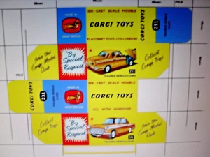 REPRO REPLICA BOX FOR CORGI TRIUMPH HERALD - Picture 1 of 1