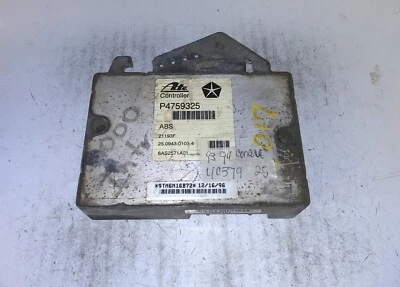 Módulo de controle de freio antibloqueio P4759325 Chrysler Concorde 1993-1994 abs - Imagem 1 de 4