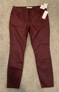 Just Fabulous Burgundy 33 Lux Pants Pockets - Picture 1 of 4