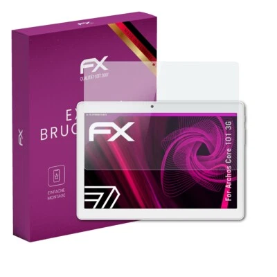 atFoliX Glasfolie für Archos Core 101 3G Displayfolie 9H Schutzpanzer - Bild 1 von 4