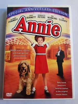 EXACT ITEM PICTURED Annie Original 1982 DVD Burnett Curry Quinn Kids Family Eng - Image 1 of 3