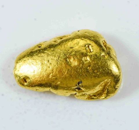 #839 Natural Gold Nugget Australian 1.10 Grams Genuine Cover