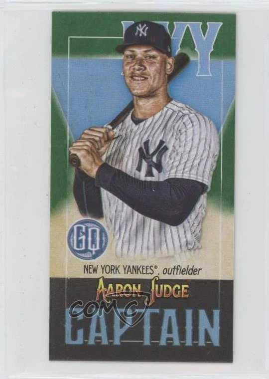 2021 Topps Gypsy Queen Captains Minis Green /99 Aaron Judge #CM-AJ