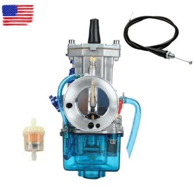 Плоский карбюратор + дроссельный кабель для Yamaha YZ85 заменяет PWK 34 - Изображение 1 из 4