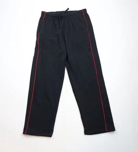Vintage Y2K Streetwear Mens 2XL XXL Faded Blank Heavyweight Wide Leg Sweatpants - Picture 1 of 12