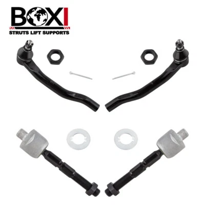 Extremos de barra de amarre exterior interior delantero 4 piezas para Honda Accord TL 1999-2003 Acura CL Foto 1 de 4