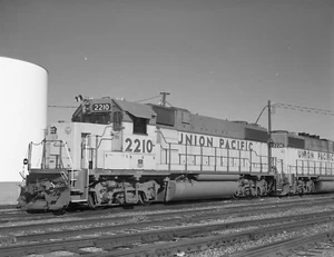 Locomotora Union Pacific Railroad SD60 #2210 negativa @ Pueblo, CO 1991 - Imagen 1 de 1