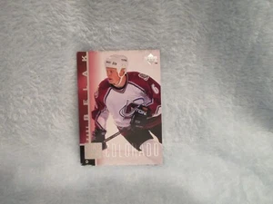 1997-98 Upper Deck Wade Belak Rookie #186 Colorado Avalanche - Bild 1 von 2
