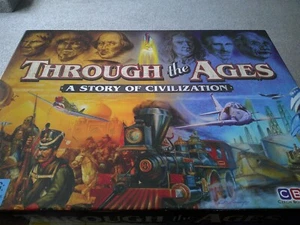 THROUGH THE AGES | A STORY OF CIVILIZATION BOARD GAME COMPLETE FREE UK POST - Picture 1 of 6