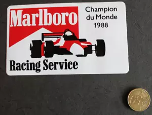 Autocollant / Sticker - Marlboro - Formule 1 Champion du Monde 1988 - Bild 1 von 2