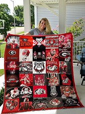 Georgia Bulldogs Quilt Blanket