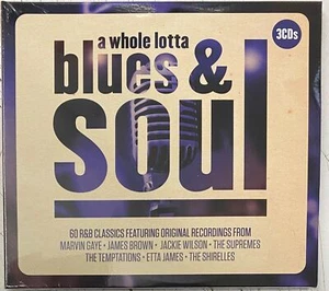 Various - A Whole Lotta Blues & Soul (3CD) New Sealed - Imagen 1 de 2