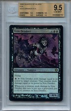 MTG Vein Drinker BGS 9.5 Gem Mint  Shards of Alara Foil card True Quad 6763