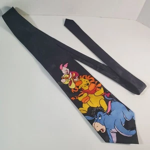 Corbata vintage Winnie the Pooh para hombre corbata Eeyore Piglet Tigger 56" L x 3,5" W - Imagen 1 de 5