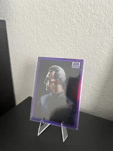 2022 Topps Chrome Star Wars Galaxy Grand Moff Tarkin Purple /25 - Picture 1 of 2