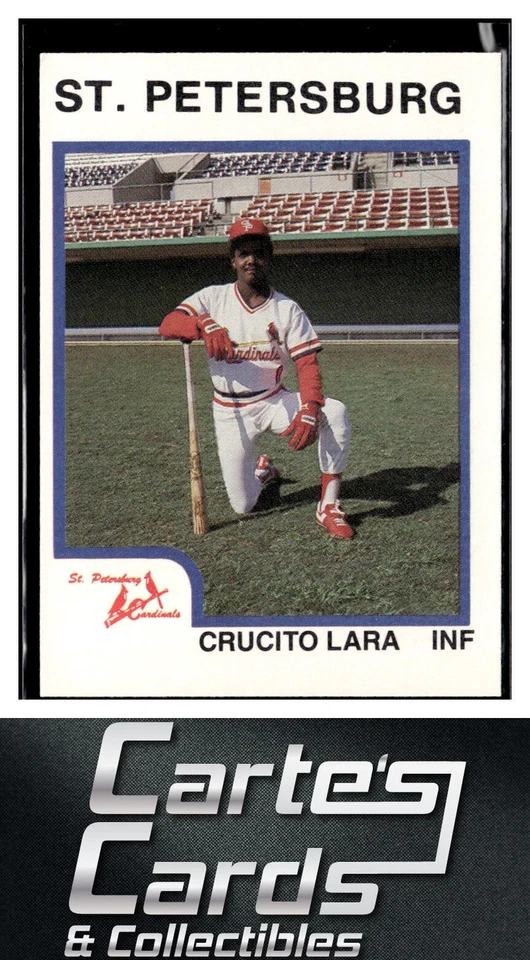 Crucito Lara 1987 ProCards #2026 St. Petersburg Cardinals - Image 1 of 2