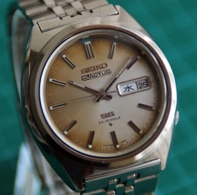 RELOJ SEIKO 5 ACTUS 6106-7520 - MOVIMIENTO MECÁNICO - ¡DE COLECCIÓN! Foto 1 de 4
