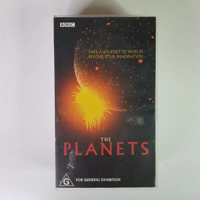 The Planets ABC BBC VHS 2 Tape Box Set 1992 TV Series Show Space Documentary - Image 1 of 4