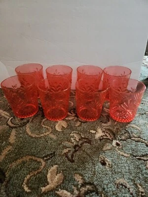 8 Brand New Pioneer Woman Sunny Days Coral Acrylic 16oz Tumblers! - Image 1 of 4