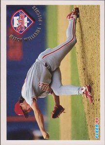 1994 Fleer #604 Mitch Williams Philadelphia Phillies Baseball Card - Picture 1 of 1