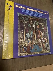 New Sealed bach st. matthew passion 3Lp BWV244 Limited Edition 1974 Vinyl - Picture 1 of 10