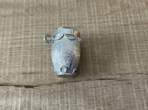 Sterling Silver Tropical Beach Bongo Drum Charm Pendant - Picture 1 of 5